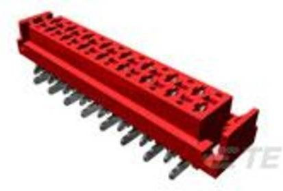 TE Connectivity 338069-8 Tape auf Vollrolle in Rot - Bild 1