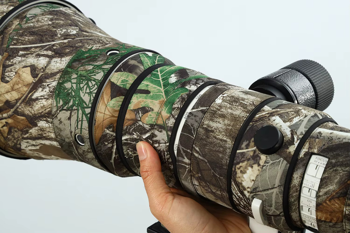 ROLANPRO Wasserdichter Objektiv-Tarnmantel für Sigma 300-600mm F4 DG OS Sports in Multicolour - Bild 3