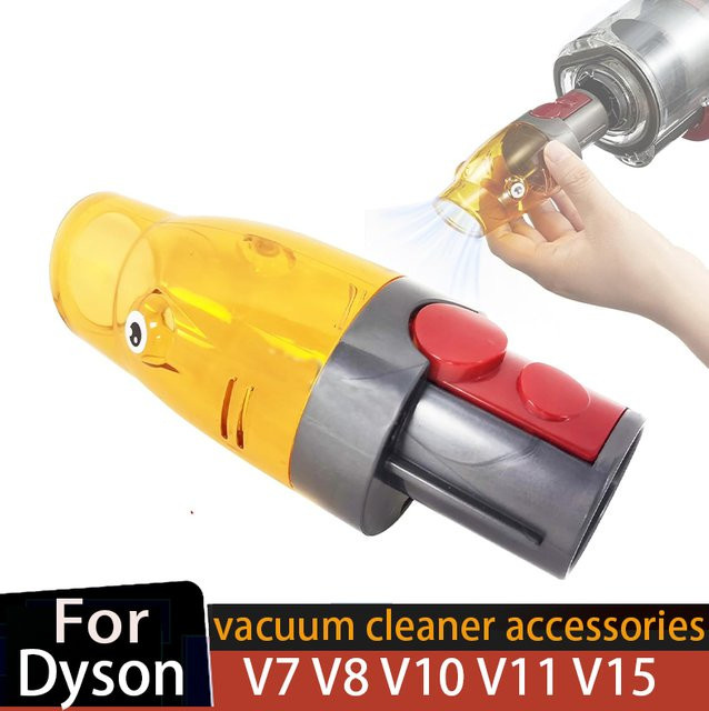Quick Vacuum Pump Compression Bag Aufsatz für Dyson Staubsauger V7 V8 V10 V11 V15, Durchmesser: 13,0 cm, Höhe: 3,5 cm - Bild 1
