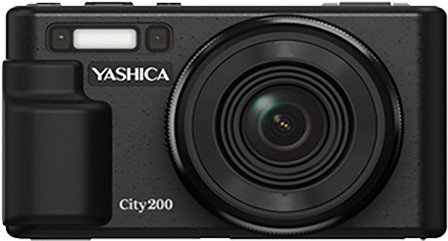 Yashica City 200 Kompaktkamera in Schwarz mit Wi-Fi - Bild 1