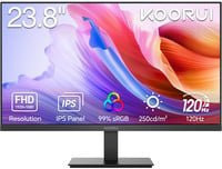Koorui E2411H LED-Monitor mit 23,8 Zoll Full HD IPS Display in Schwarz - Bild 1