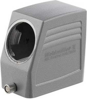 Weidmüller Steckergehäuse HDC 24D TSLU 1PG29G in Grau aus Edelstahl - Bild 1