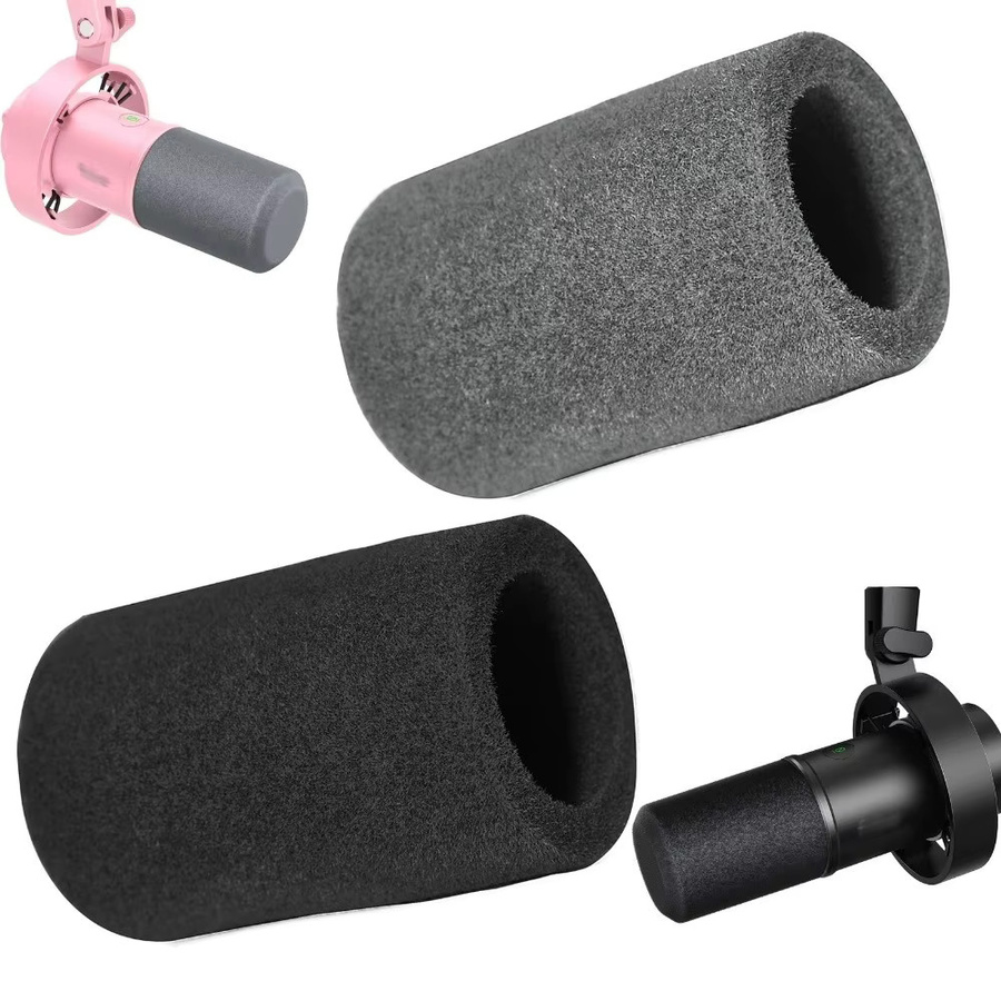 FIFINE Ersatz-Mikrofon-Windschutz aus beflocktem Schaumstoff in Schwarz für Amplitank K688 - Bild 4
