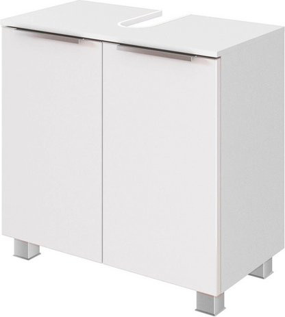 HELD MÖBEL Waschbeckenunterschrank Garda in Weiss, B/H/T: 60 x 55 x 35 cm - Bild 1