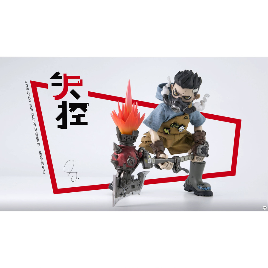 D_ONE STUDIO RAGE-ZBOYS Serie Zahn-Kid Figur, Actionfigur, 1/12, ab 18 Jahren - Bild 2