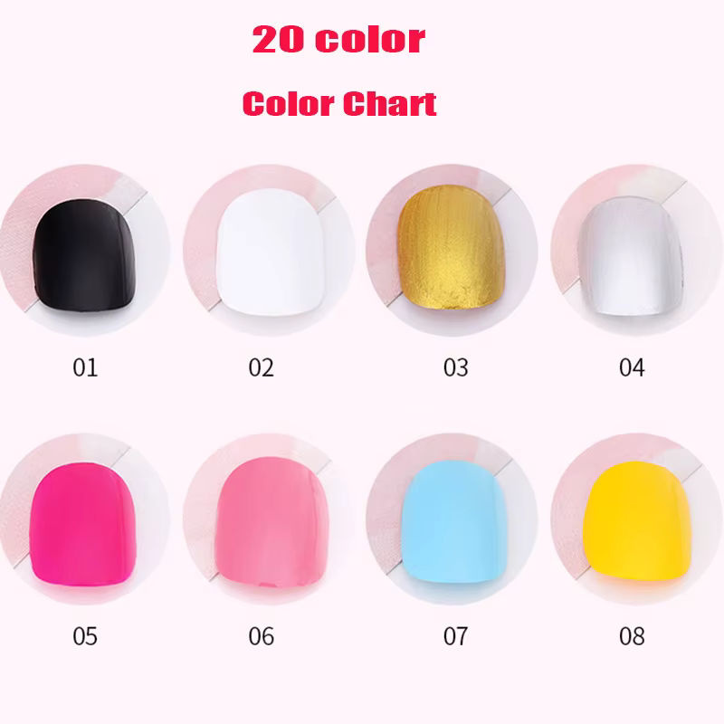 MAFANAILS Nagelstempellack Set mit 20 Farben, 10 ml pro Flasche, mehrfarbig - Bild 4
