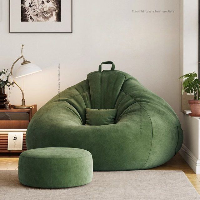 FYBS Lazy Tatami Sitzsack im minimalistischen Design als weiches Komfort-Sofa und Puff für dein Wohnzimmer - Bild 1