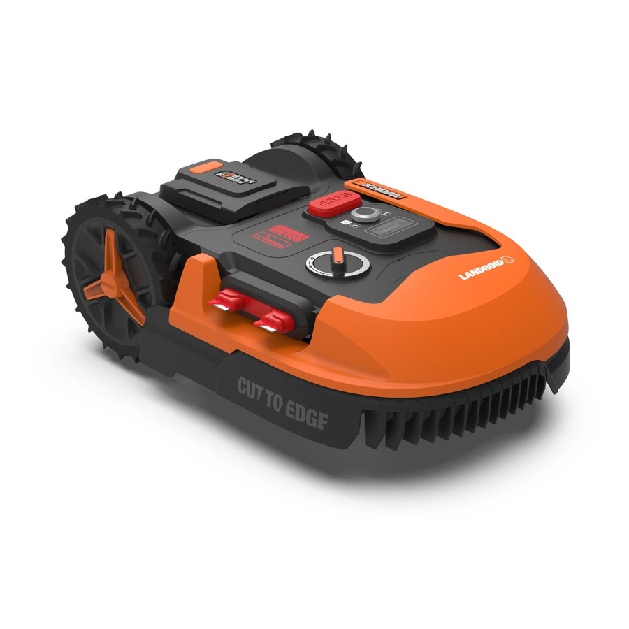 Worx Landroid L1000 Mähroboter in Orange mit AIA-Navigationstechnologie und Akkubetrieb für bis zu 1000 m2 - Bild 3