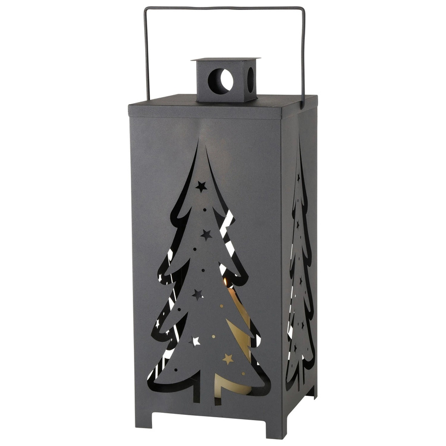 Premium Living Laterne Tanja Schwarz aus Metall für Tischdekoration - Bild 2