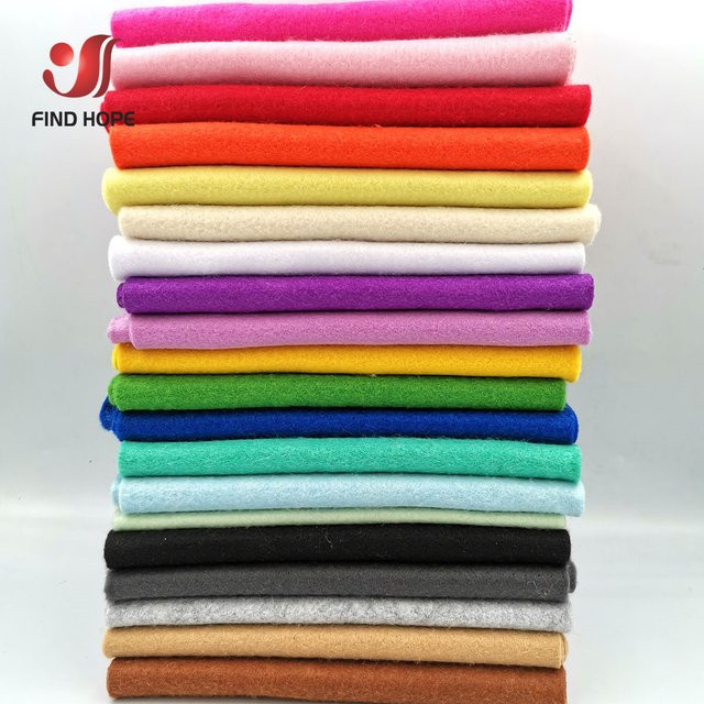 7 Rollen Filzstoff Findohope in Lila für DIY und Basteln, B: 20 cm, L: 90 cm, Dicke: 1,4 mm - Bild 1
