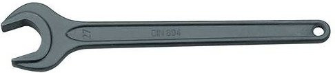 Gedore Einmaulschlüssel 36 mm aus Chrom-Vanadium-Stahl in Grau - Bild 1
