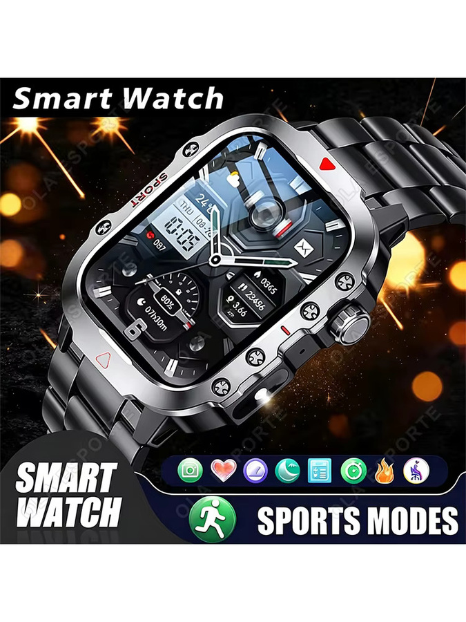 Ola Esporte Smartwatch, Grün, Unisex, Bluetooth, Wasserdicht - Bild 6