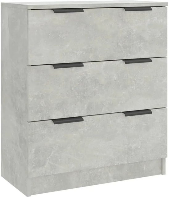 vidaXL Sideboard aus Holzwerkstoff in Betongrau, B/T/H: 60 x 30 x 70 cm - Bild 1