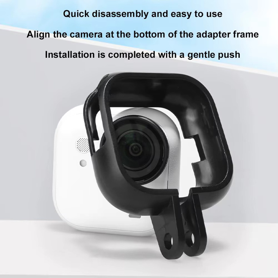 Insta360 Daumen Kamera Schutzrahmen für Insta360 GO Ultra Käfig Gehäuse in Schwarz - Bild 3