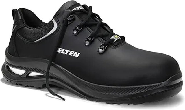 Elten Sicherheitshalbschuh Terence Xxg S3 ESD aus Rindleder in Schwarz, Größe 45 - Bild 1