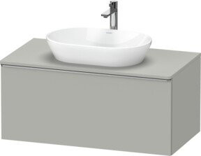 Duravit Waschtischunterschrank D-Neo wandhängend in Grau matt, B: 100 cm, T: 55 cm, H: 45,9 cm - Bild 1