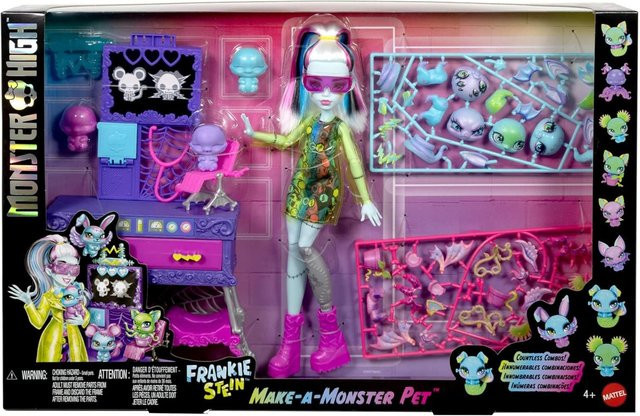 Mattel Monster High Make-A-Monster Pet Spielset Wissenschaft-Labor - Bild 1