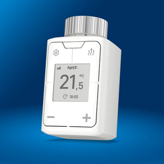 AVM FRITZ!Smart Thermo 302 Intelligenter Heizkörperregler mit App-Steuerung und Smart Home Integration in Weiß - Bild 1