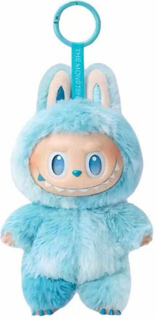 LLBBA Labbubu Monster Plüschtier Puppe blau hanging - Bild 1