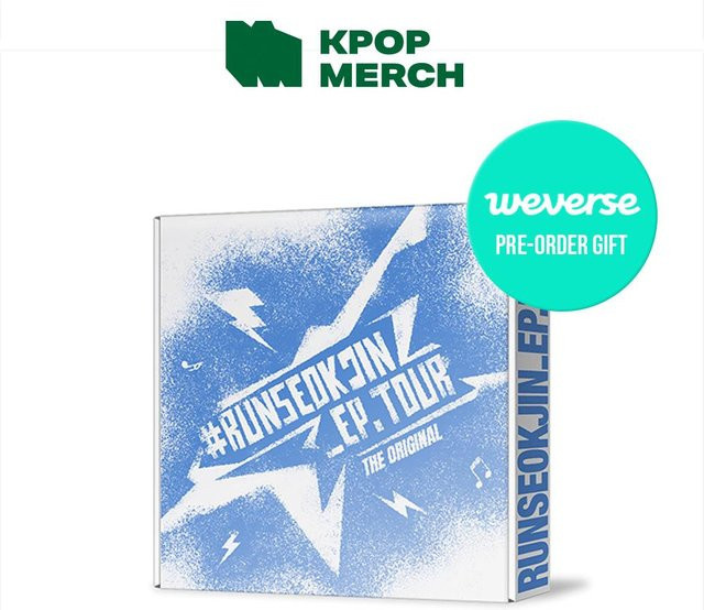 Jin - [#RUNSEOKJIN_EP.TOUR in GOYANG] Das Original Album, blue, Box-Set - Bild 1