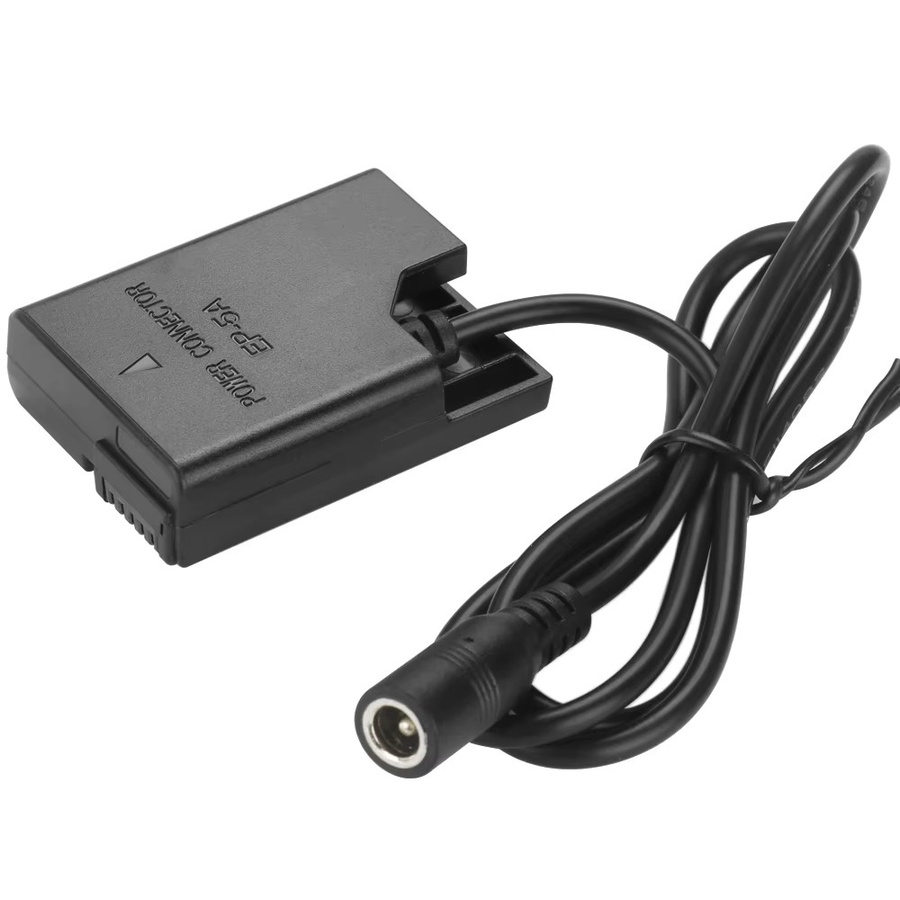 Nikon Dummy-Batterie-Set EN-EL14 Ersatz mit EP-5A Netzteilanschluss und EH-5 AC-Adapter in Schwarz - Bild 2
