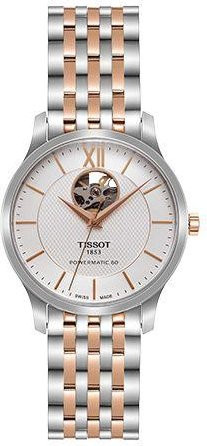 Tissot Armbanduhr Automatik, Edelstahlgehäuse, 40 mm, Weiß - Bild 1