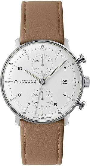 Junghans Chronograph, Automatik, Edelstahl, 40 mm, Herren - Bild 1