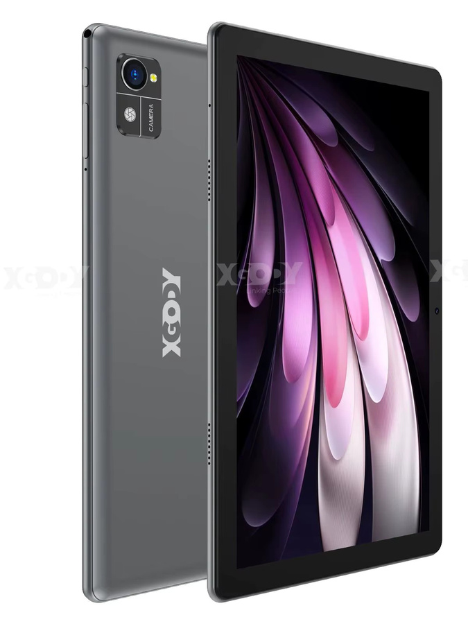 XGODY N02 Pro Android 15 Tablet mit 10,1 Zoll 2K Display, 12 GB RAM, 128 GB ROM, 7000 mAh Akku und 5G WLAN in Grau - Bild 4