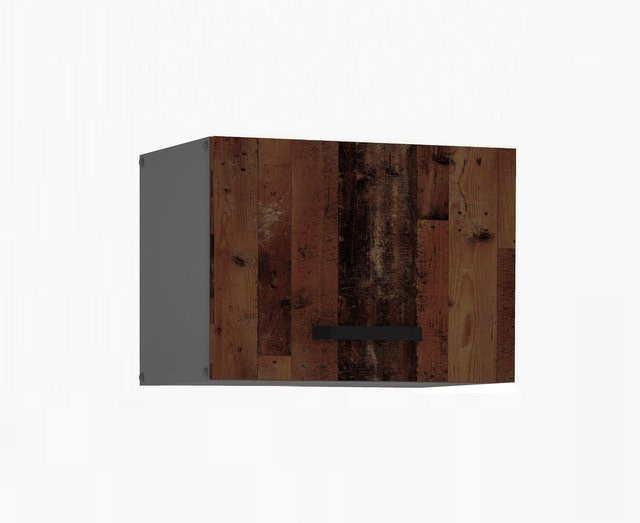 Hängeschrank OLD STYLE in Old Wood Style, Farbe Brown, Breite: 50 cm - Bild 1