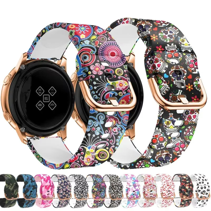 Bedrucktes Uhrenarmband, Bunt, Unisex - Bild 2