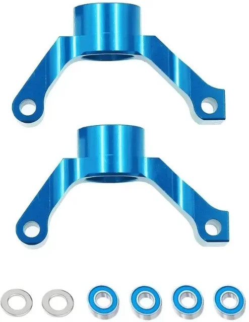 Tamiya Hinterradnabenträger 54733, Metall, Blau, Zubehör - Bild 1