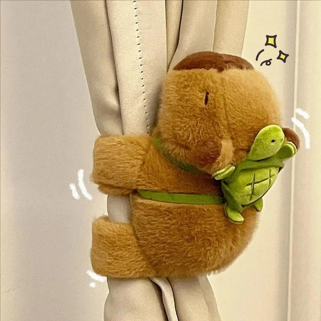 Yiran toy Capybara Plüschtier, 21cm, Braun - Bild 1