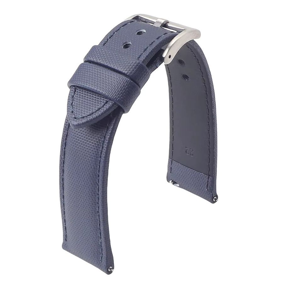 Uhrenarmband Nylon, Schwarz, Unisex, 18/19/20/22 mm - Bild 3