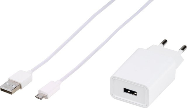 Samsung Adaptive Fast Charge Schnellladeset mit USB Type-C Kabel, 15W, Weiß - Bild 1