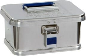 Alutec Aluminiumbox COMFORT 6, wasserdicht, Silber, B/T/H: 25,0 x 18,0 x 15,0 cm - Bild 1