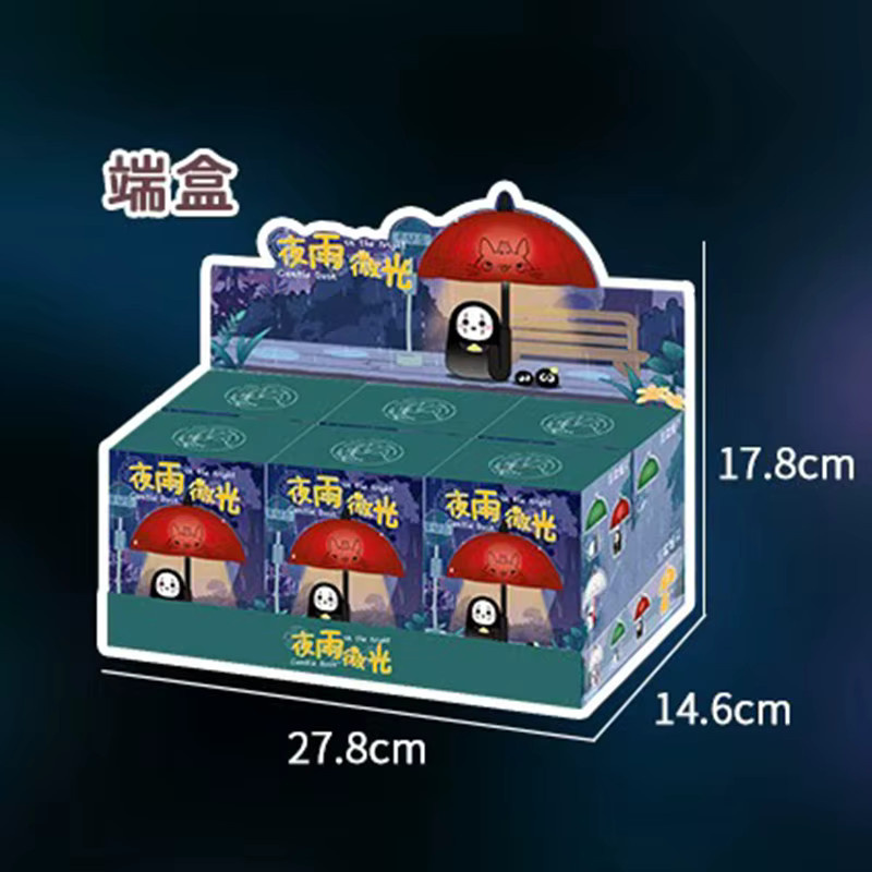 52TOYS Hayao Miyazaki Magnetisches Nachtlicht Blind Box, Niedliche Figur, Bunt - Bild 4