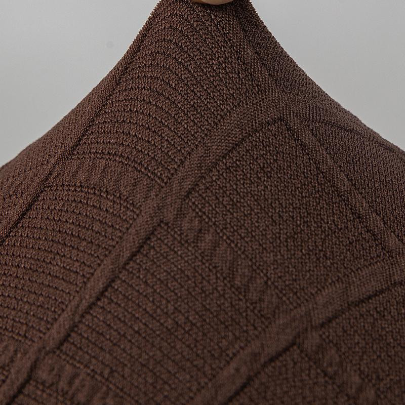 Leorate Jacquard-Stuhlbankbezug in Beige, elastischer und rutschfester Stretch-Sitzbezug für Bankett und Zuhause - Bild 2