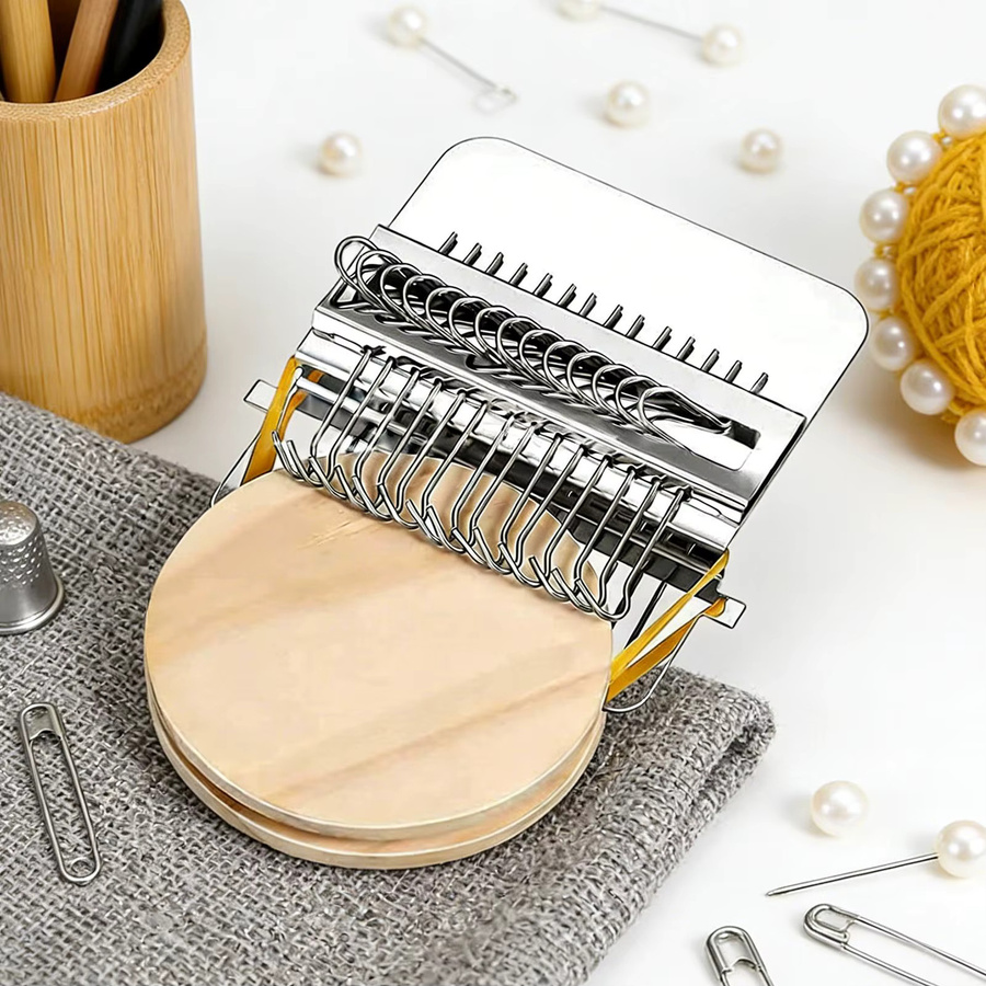 Strickreparatur-Set in Silber: Nähwerkzeug mit Nadelhaken für Pullover, Kleidung und DIY-Handarbeiten - Bild 4