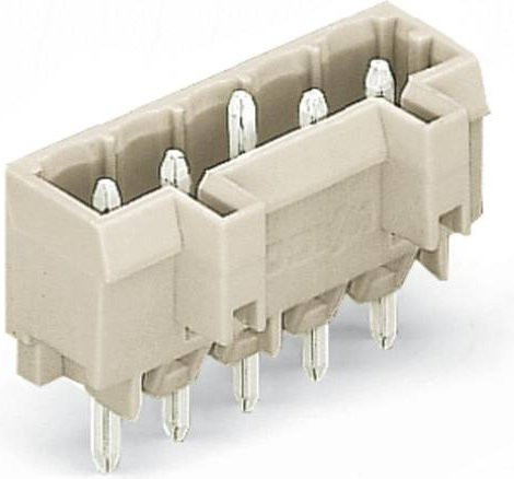 WAGO Stiftleiste Standard 2060 Polzahl 16 Rastermaß 5 mm 721-176/001-000 in Grau oder Beige 50 Stück - Bild 1