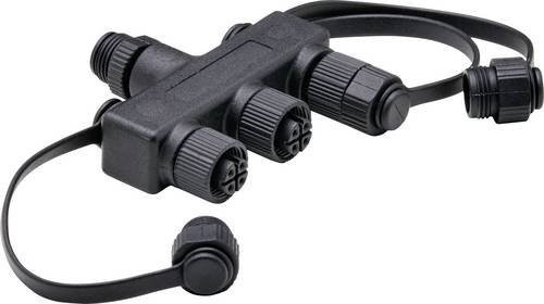 Oase LunAqua Connect W Dreifach-Verteiler in Schwarz - Bild 1