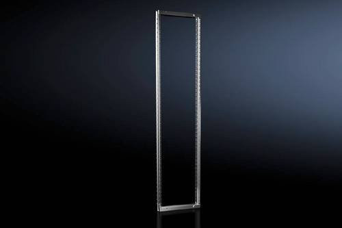 Rittal VX 8619.014 Schwenkrahmen aus Stahlblech in Silber, B: 48,26 cm, H: 4,5 cm - Bild 1