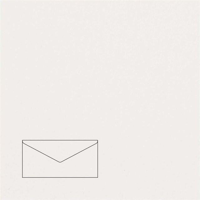 Rico Design Paper Poetry Kuvert Essentials DL 5 Stück Weiß - Bild 1