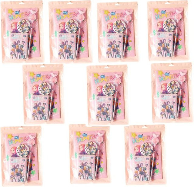2er-Set KPOP Schreibwaren-Set aus Kunststoff in Multicolour von Yiran toy 1 - Bild 1