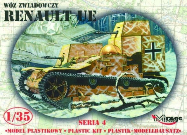 Mirage Hobby Renault UE Deutsche Version, Fahrzeug, 1:35 - Bild 1