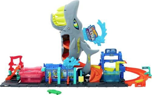 Mattel Hot Wheels Let's Race Ultimative Hai Autowaschanlage Spielgebäude - Bild 1