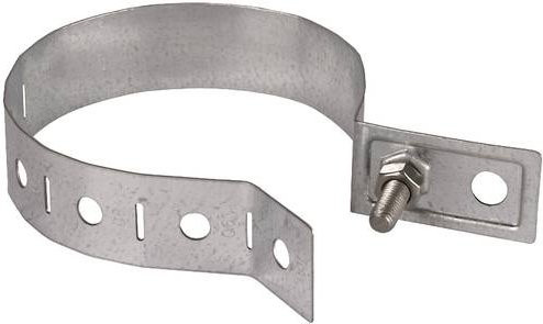 DEHN Regenrohrschelle RRS V 60.100 B10.5 STTZN in Silber - Bild 1