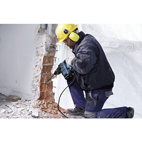 Bosch Professional Bohrhammer GBH 3-28 DFR SDS-Plus mit 800 W und 3,1 Joules in Blau/Schwarz - Bild 3