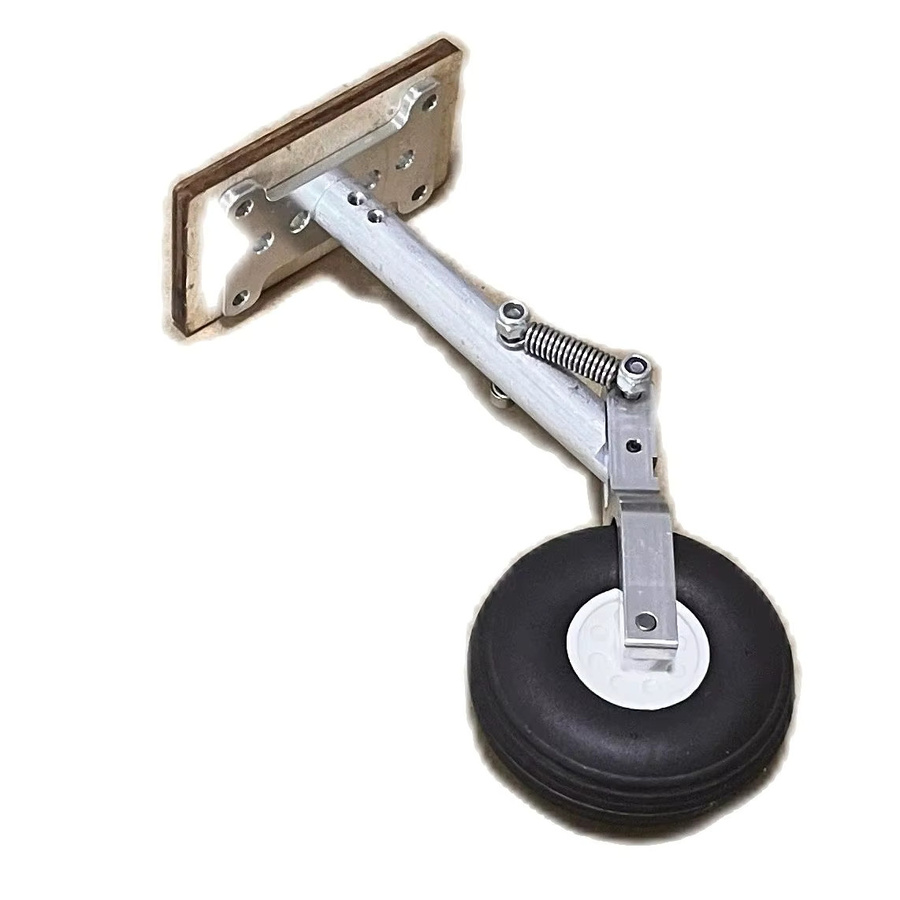 CNFLYING Doppelfeder kniend Fahrwerk, 50mm PU-Rad, RC Flugzeug DIY Modelle Teil - Bild 2