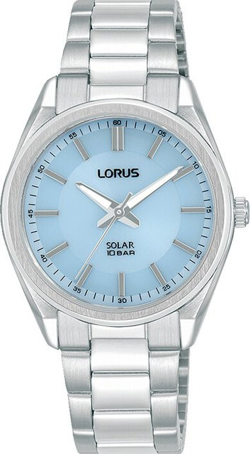 Lorus Armbanduhr Solar, Edelstahl, Blau, 31 mm, Damen - Bild 1
