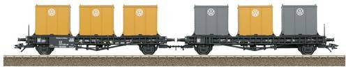 Trix Tragwagen DC, H0, 1:87, Volkswagen, Mehrfarbig - Bild 1